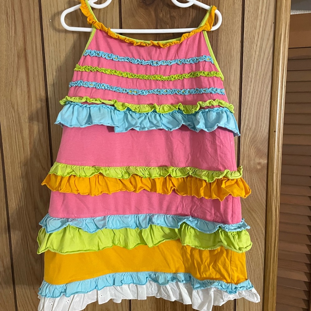Michael Simon ruffled sundress